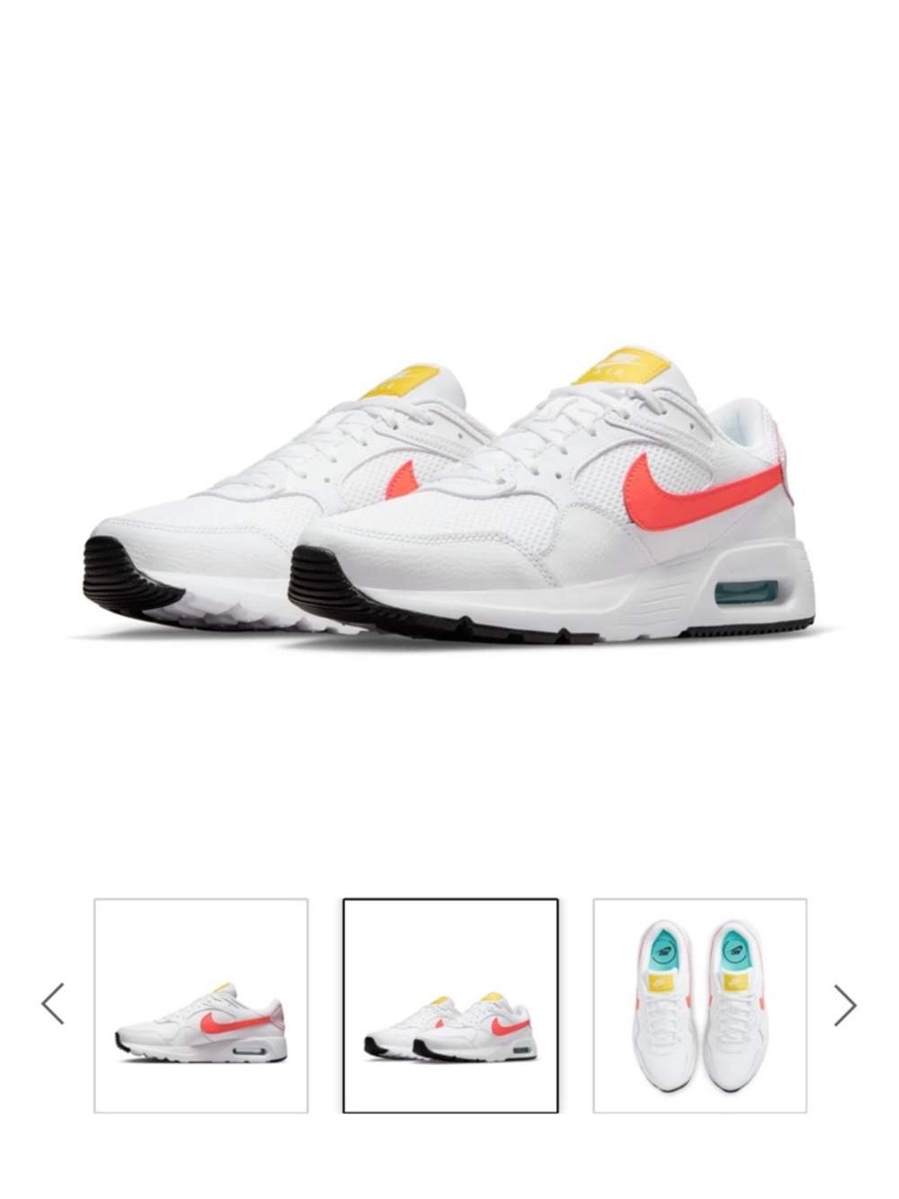 Women’s Nike Air Max -Size 9
White/Crimson/Pink